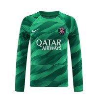 Pánský Fotbalový dres Paris Saint-Germain Brankářské 2023-24 Domácí Dlouhý Rukáv